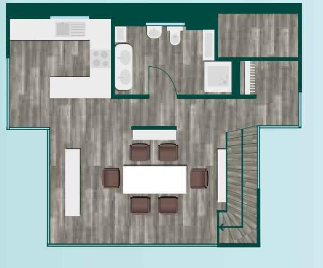 Schwimmendes Ferienhaus Sky Elsterheide エクステリア 写真