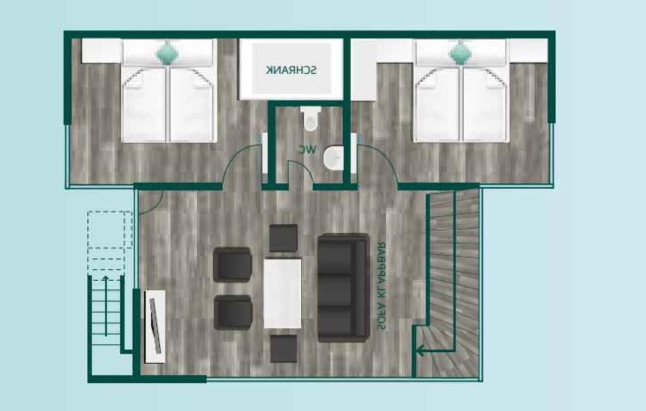 Schwimmendes Ferienhaus Sky Elsterheide エクステリア 写真